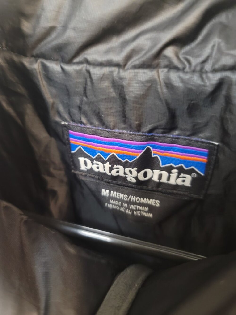 Patagonia Nano Puff Jacket Forge Black Mens Medium Puffer 84212 FA18 PrimaLoft - Picture 4 of 4